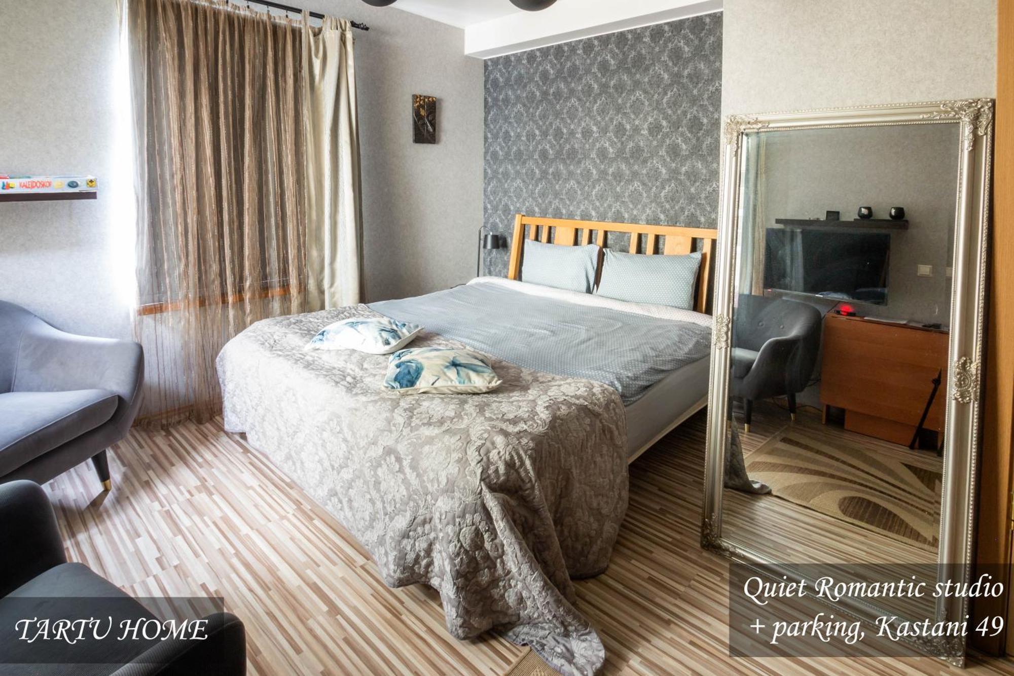 Quiet Romantic Studio Plus Parking, Tartu Home Buitenkant foto