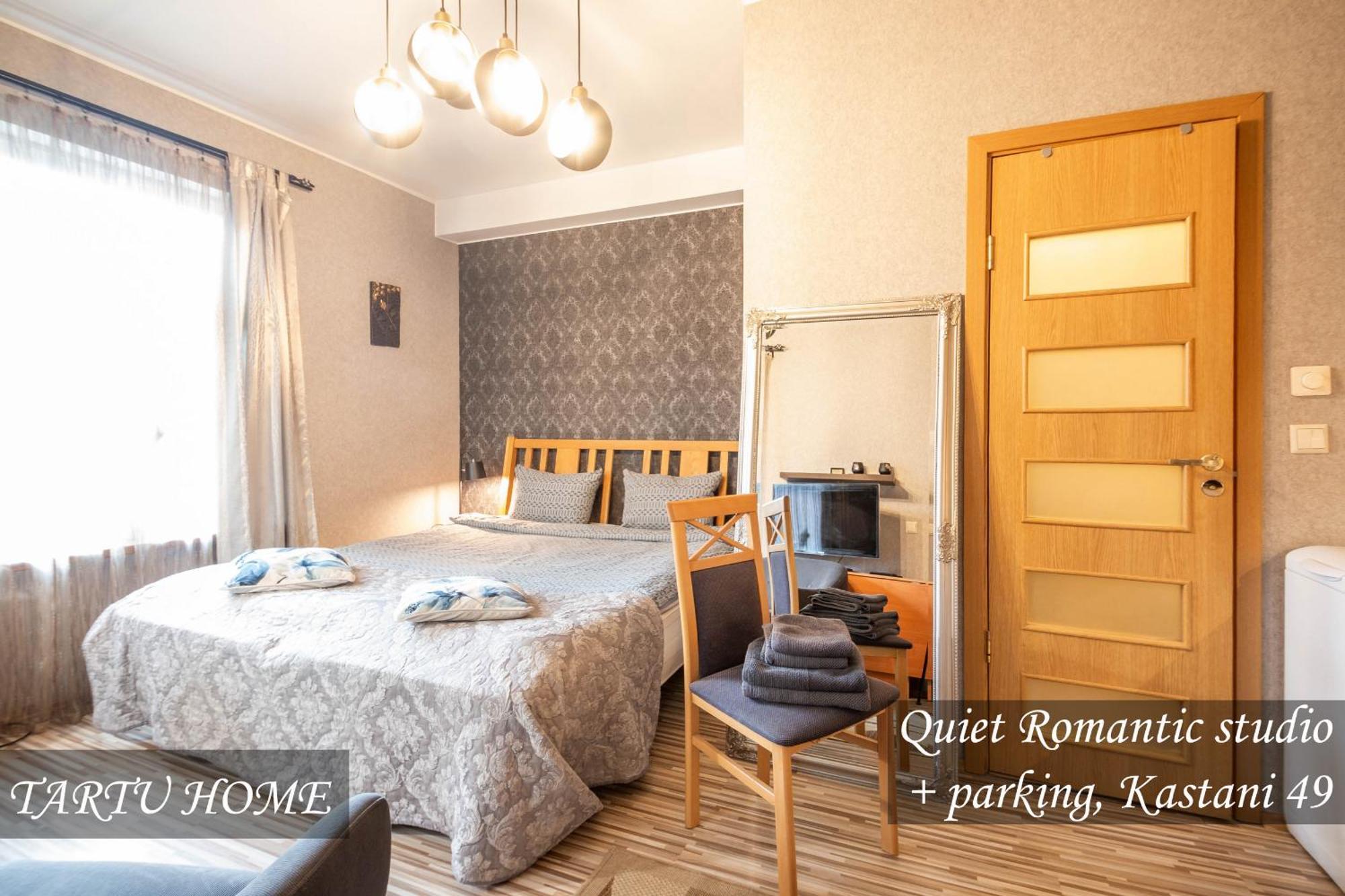 Quiet Romantic Studio Plus Parking, Tartu Home Buitenkant foto